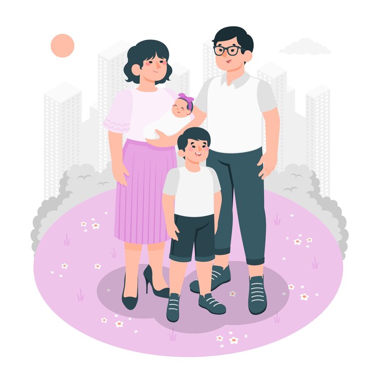 Wellsaves Benefits | asian-family-concept-illustration